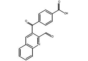 4-(2-Formylquinoline-3-carbonyl)benzoic acid, 131124-59-9, undefined, 