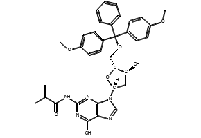 5'-O-DMT-N2-ibu-dG, 68892-41-1, undefined, 