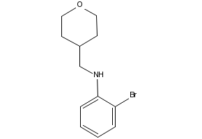 2-Bromo-N-((tetrahydro-2h-pyran-4-yl)methyl)aniline, 1249747-21-4, undefined, 