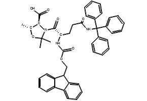 Fmoc-Gln(Trt)-Thr(psi(Me,Me)pro)-OH, 1572725-72-4, undefined, 