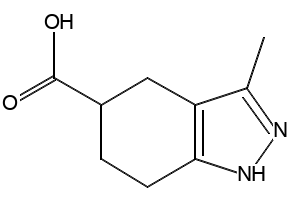 3-Methyl-4,5,6,7-tetrahydro-2H-indazole-5-carboxylic acid, 1338247-49-6, undefined, 