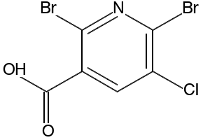 2,6-Dibromo-5-chloronicotinic acid, 55304-86-4, undefined, 