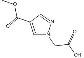 2-(4-(Methoxycarbonyl)-1H-pyrazol-1-yl)acetic acid, 1006348-69-1, undefined, 
