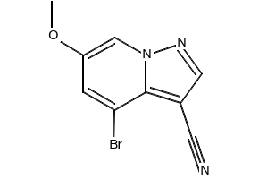 4-Bromo-6-methoxypyrazolo[1,5-a]pyridine-3-carbonitrile, 1822680-43-2, undefined, 