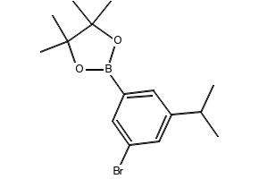 2-(3-Bromo-5-isopropylphenyl)-4,4,5,5-tetramethyl-1,3,2-dioxaborolane, 1392146-18-7, undefined, 