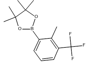 4,4,5,5-Tetramethyl-2-(2-methyl-3-(trifluoromethyl)phenyl)-1,3,2-dioxaborolane, 1838186-45-0, undefined, 