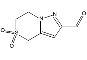 6,7-Dihydro-4H-pyrazolo[5,1-c][1,4]thiazine-2-carbaldehyde 5,5-dioxide