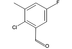 2-Chloro-5-fluoro-3-methylbenzaldehyde, 1807026-33-0, undefined, 