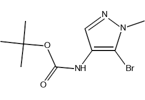 1,1-Dimethylethyl N-(5-bromo-1-methyl-1H-pyrazol-4-yl)carbamate, 2109725-25-7, undefined, 