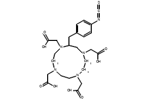 P-SCN-Bn-DOTA, 127985-74-4, undefined, 