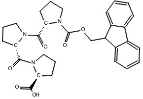 (((9H-fluoren-9-yl)methoxy)carbonyl)-L-prolyl-L-prolyl-L-proline, 134303-96-1, undefined, 