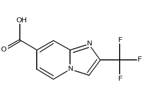 2-(Trifluoromethyl)imidazo[1,2-a]pyridine-7-carboxylic acid, 1260777-52-3, undefined, 