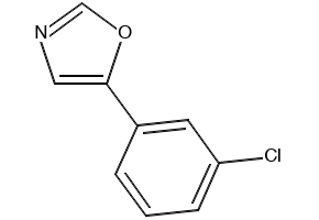 5-(3-Chlorophenyl)oxazole