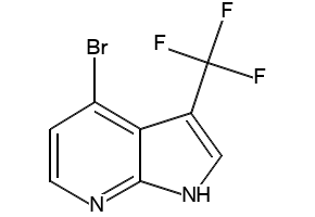 4-Bromo-3-(trifluoromethyl)-1H-pyrrolo[2,3-b]pyridine, 1256824-06-2, undefined, 