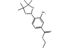 Ethyl 3-amino-4-(4,4,5,5-tetramethyl-1,3,2-dioxaborolan-2-yl)benzoate, 1350989-93-3, undefined, 