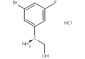 (S)-2-Amino-2-(3-bromo-5-fluorophenyl)ethan-1-ol hydrochloride, 1646566-74-6, undefined, 