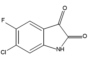 5-Fluoro-6-chloroisatin, 96202-57-2, undefined, 