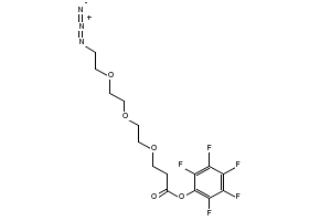 Perfluorophenyl 3-(2-(2-(2-azidoethoxy)ethoxy)ethoxy)propanoate, 1807530-07-9, undefined, 