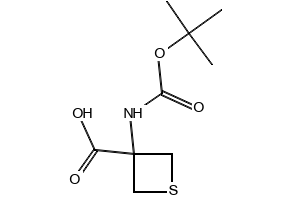 3-(tert-Butoxycarbonylamino)thietane-3-carboxylic acid, 1934545-06-8, undefined, 
