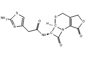 2-(2-Aminothiazol-4-yl)-N-((5aR,6R)-1,7-dioxo-1,3,4,5a,6,7-hexahydroazeto[2,1-b]furo[3,4-d][1,3]thiazin-6-yl)acetamide (Cefotiam Impurity)