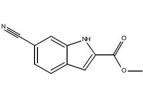 Methyl 6-cyano-1H-indole-2-carboxylate, 104291-83-0, undefined, 