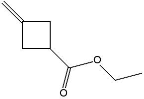 Ethyl 3-methylidenecyclobutane-1-carboxylate, 40896-96-6, undefined, 