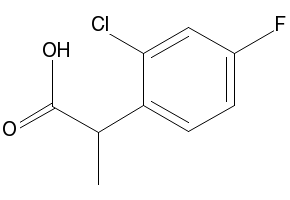 2-(2-Chloro-4-fluorophenyl)propanoic acid, 1260761-34-9, undefined, 