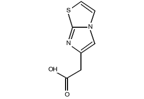 2-(Imidazo[2,1-b]thiazol-6-yl)acetic acid, 57332-75-9, undefined, 