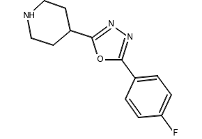 4-[5-(4-Fluorophenyl)-1,3,4-oxadiazol-2-yl]piperidine, 493024-40-1, undefined, 