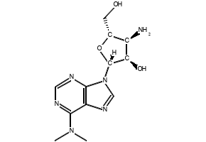 (2R,3R,4S,5S)-4-Amino-2-(6-(dimethylamino)-9H-purin-9-yl)-5-(hydroxymethyl)tetrahydrofuran-3-ol, 58-60-6, undefined, 