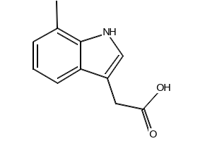 2-(7-Methyl-1h-indol-3-yl)acetic acid, 5435-36-9, undefined, 