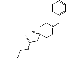 Ethyl 2-(1-benzyl-4-hydroxypiperidin-4-yl)acetate, 67281-07-6, undefined, 