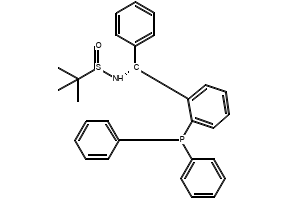 (R)-N-((R)-(2-(diphenylphosphanyl) phenyl)(phenyl)methyl)-2-methylpropane-2-sulfinamide, 1616688-59-5, undefined, 