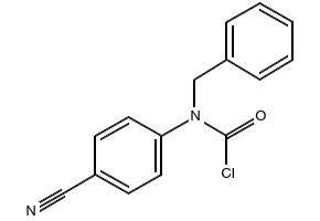 Benzyl(4-cyanophenyl)carbamic chloride, 58259-29-3, undefined, 