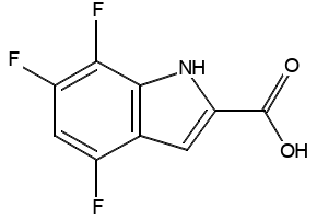 4,6,7-Trifluoro-1H-indole-2-carboxylic acid, 1699249-56-3, undefined, 