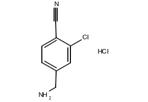 4-(Aminomethyl)-2-chlorobenzonitrile hydrochloride, 182292-02-0, undefined, 
