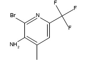 2-Bromo-4-methyl-6-(trifluoromethyl)pyridin-3-amine, 2055497-17-9, undefined, 