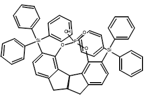 (11aR)-12-Hydroxy-1,10-bis(triphenylsilyl)-4,5,6,7-tetrahydrodiindeno[7,1-de:1',7'-fg][1,3,2]dioxaphosphocine 12-oxide, 1372719-94-2, undefined, 