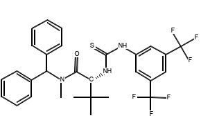 (R)-N-Benzhydryl-2-(3-(3,5-bis(trifluoromethyl)phenyl)thioureido)-N,3,3-trimethylbutanamide, 2748618-19-9, undefined, 
