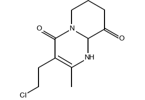 3-(2-Chloroethyl)-6,7,8,9-tetrahydro-9-hydroxy-2-methyl-4H-pyrido[1,2-a]pyrimidin-4-one, 130049-82-0, undefined, 