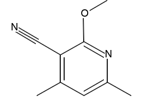 2-Methoxy-4,6-dimethylnicotinonitrile, 65515-39-1, undefined, 