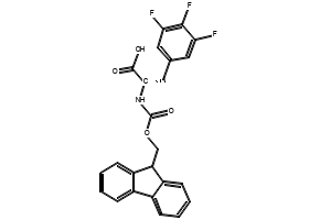 (S)-2-((((9H-Fluoren-9-yl)methoxy)carbonyl)amino)-3-(3,4,5-trifluorophenyl)propanoic acid, 205526-30-3, undefined, 