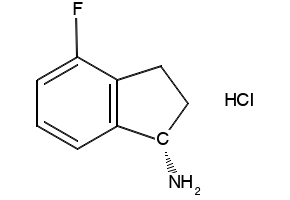 (S)-4-Fluoro-2,3-dihydro-1H-inden-1-amine hydrochloride, 1286734-90-4, undefined, 