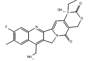 (S)-11-(Aminomethyl)-4-ethyl-8-fluoro-4-hydroxy-9-methyl-1,12-dihydro-14H-pyrano[3',4':6,7]indolizino[1,2-b]quinoline-3,14(4H)-dione, 2378616-23-8, undefined, 