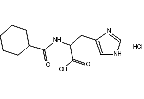 2-(Cyclohexanecarboxamido)-3-(1H-imidazol-4-yl)propanoic acid hydrochloride, 2828432-31-9, undefined, 