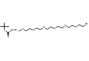 Br-PEG6-C2-NHBoc, 2688072-13-9, undefined, 