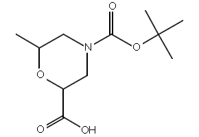 4-[(tert-Butoxy)carbonyl]-6-methylmorpholine-2-carboxylic acid, 1824344-37-7, undefined, 