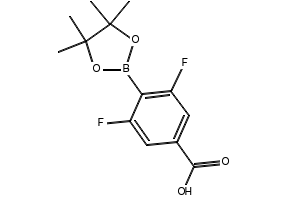 3,5-Difluoro-4-(4,4,5,5-tetramethyl-1,3,2-dioxaborolan-2-yl)benzoic acid, 1031857-96-1, undefined, 
