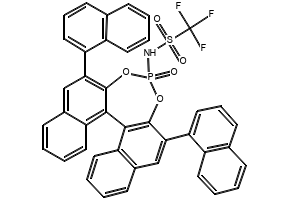 N-[(11bR)-2,6-Di-1-naphthalenyl-4-oxidodinaphtho[2,1-d:1',2'-f][1,3,2]dioxaphosphepin-4-yl]-1,1,1-trifluoromethanesulfonamide, 1010800-00-6, undefined, 