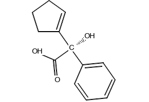 (R)-2-(Cyclopent-1-en-1-yl)-2-hydroxy-2-phenylacetic acid, 185030-09-5, undefined, 